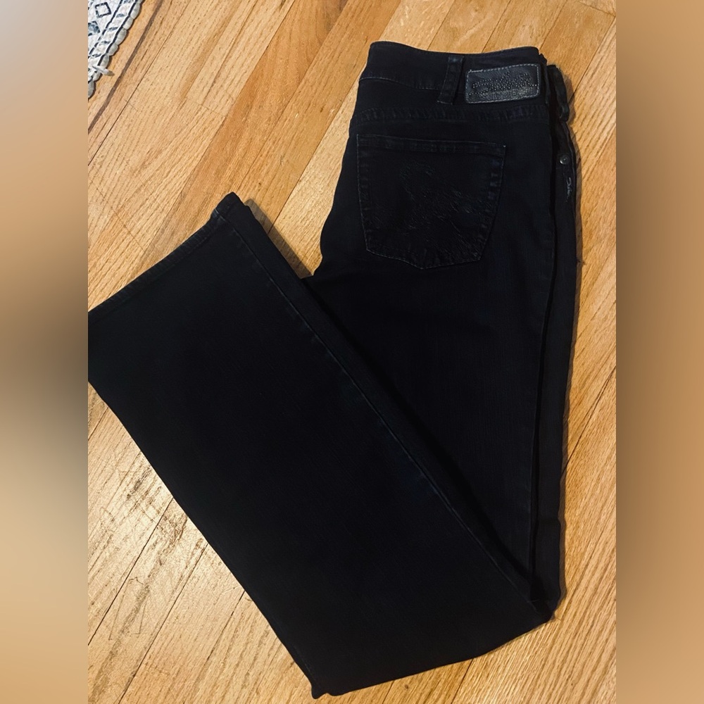 Silver Jeans Women's Black Boot Cut Jeans
